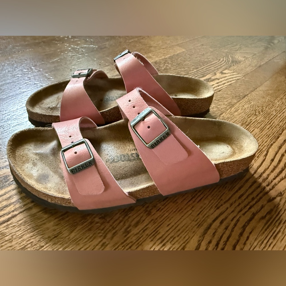 Pink Birkenstock Sandals